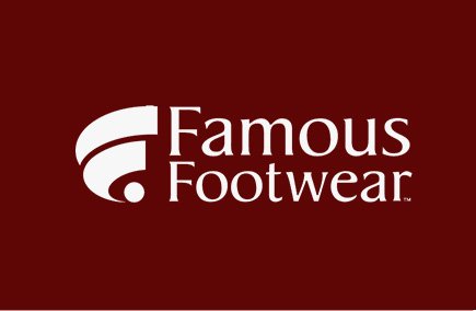 famous footwear logo